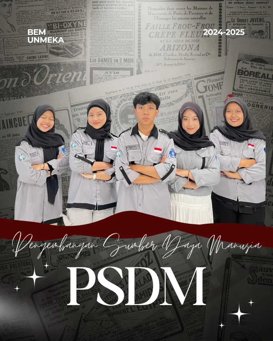 [OPEN RECRUITMENT BEM UNMEKA 2026–2027]Divisi PSDM (Pengembangan Sumber Daya Mahasiswa)Hai, Mah (1)