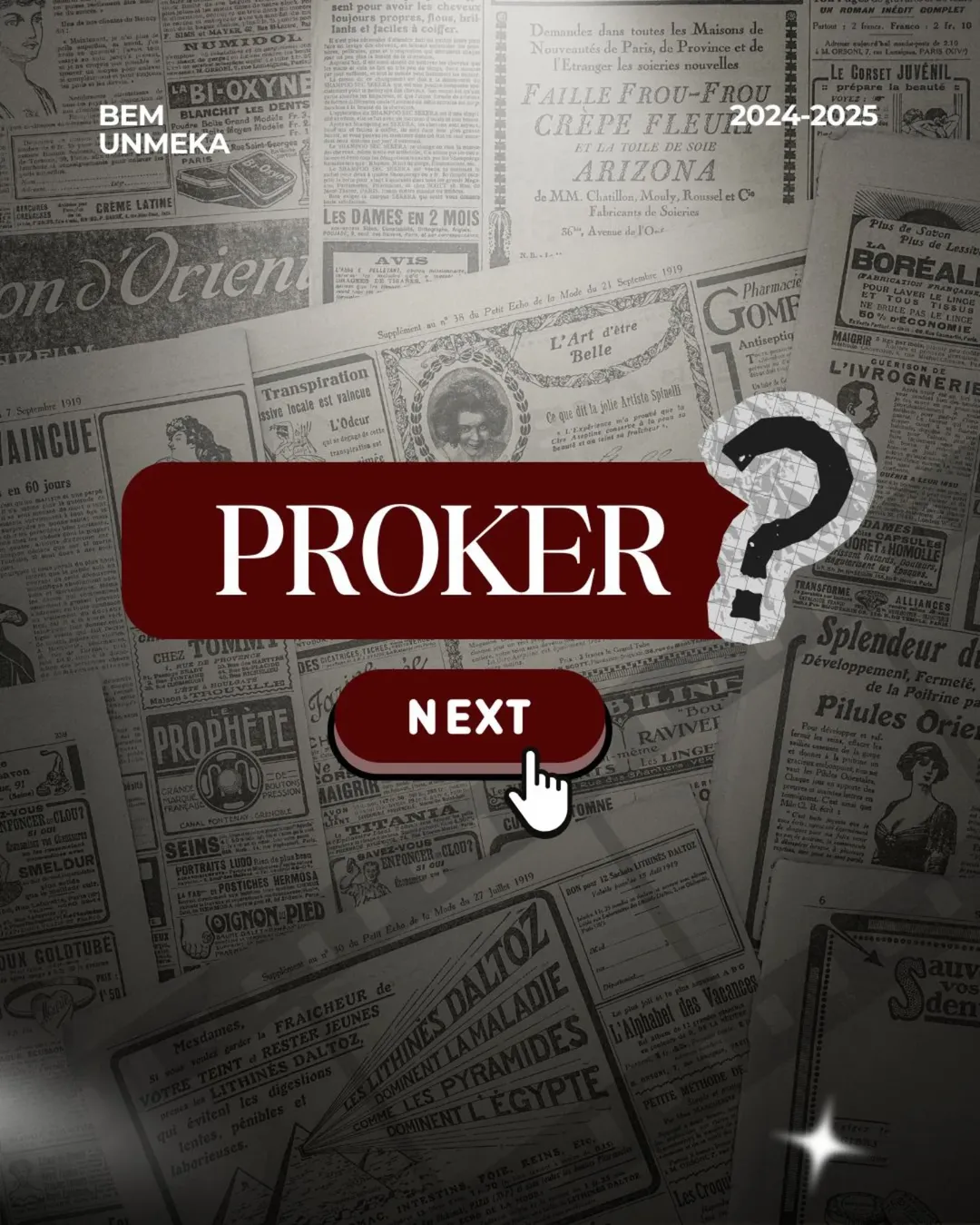 [OPEN RECRUITMENT BEM UNMEKA 2026–2027]Divisi PSDM (Pengembangan Sumber Daya Mahasiswa)Hai, Mah (4)